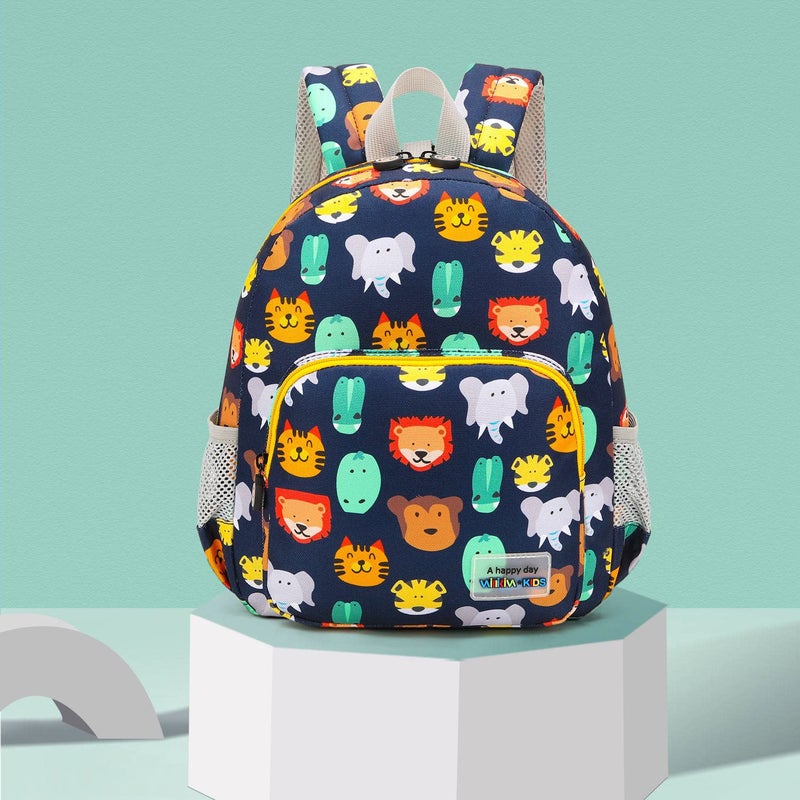 willikiva 3D Dinosaur Backpack Toddler Backpacks for Boys and Girls Kids Backpack Waterproof Preschool Safety Harness Leash (Grey) - Image 2